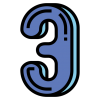 tres (1)